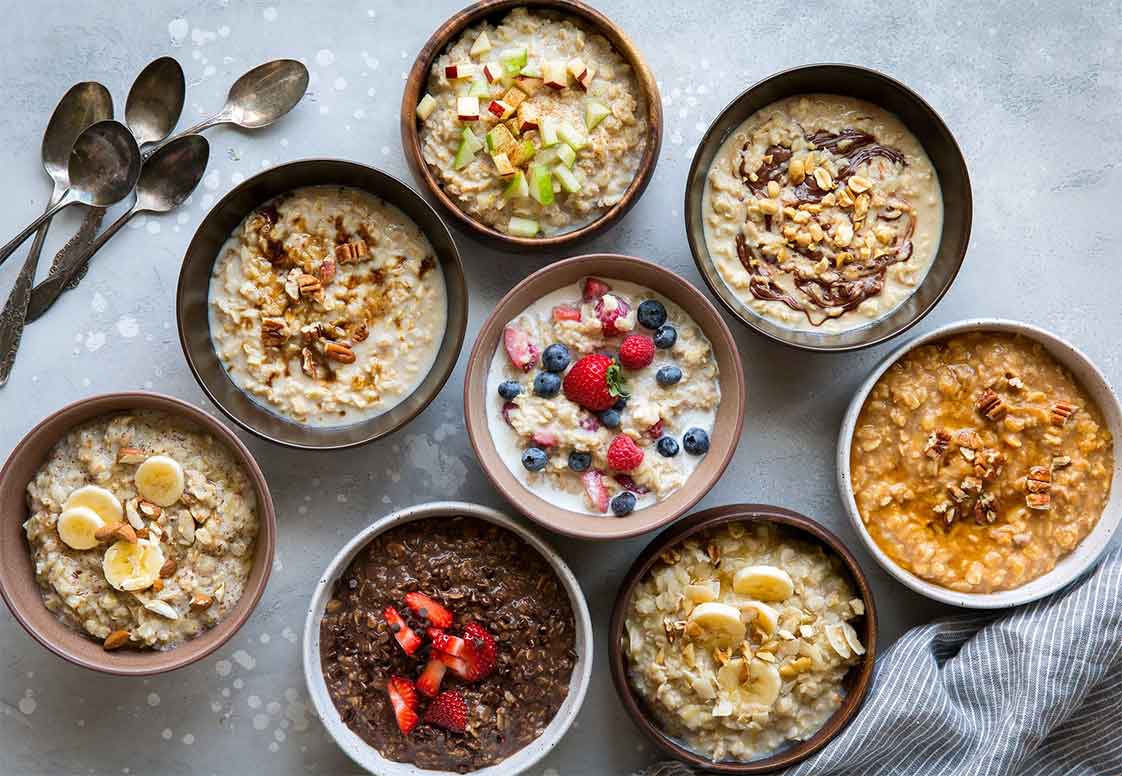 các công thức món yến mạch cho gymer