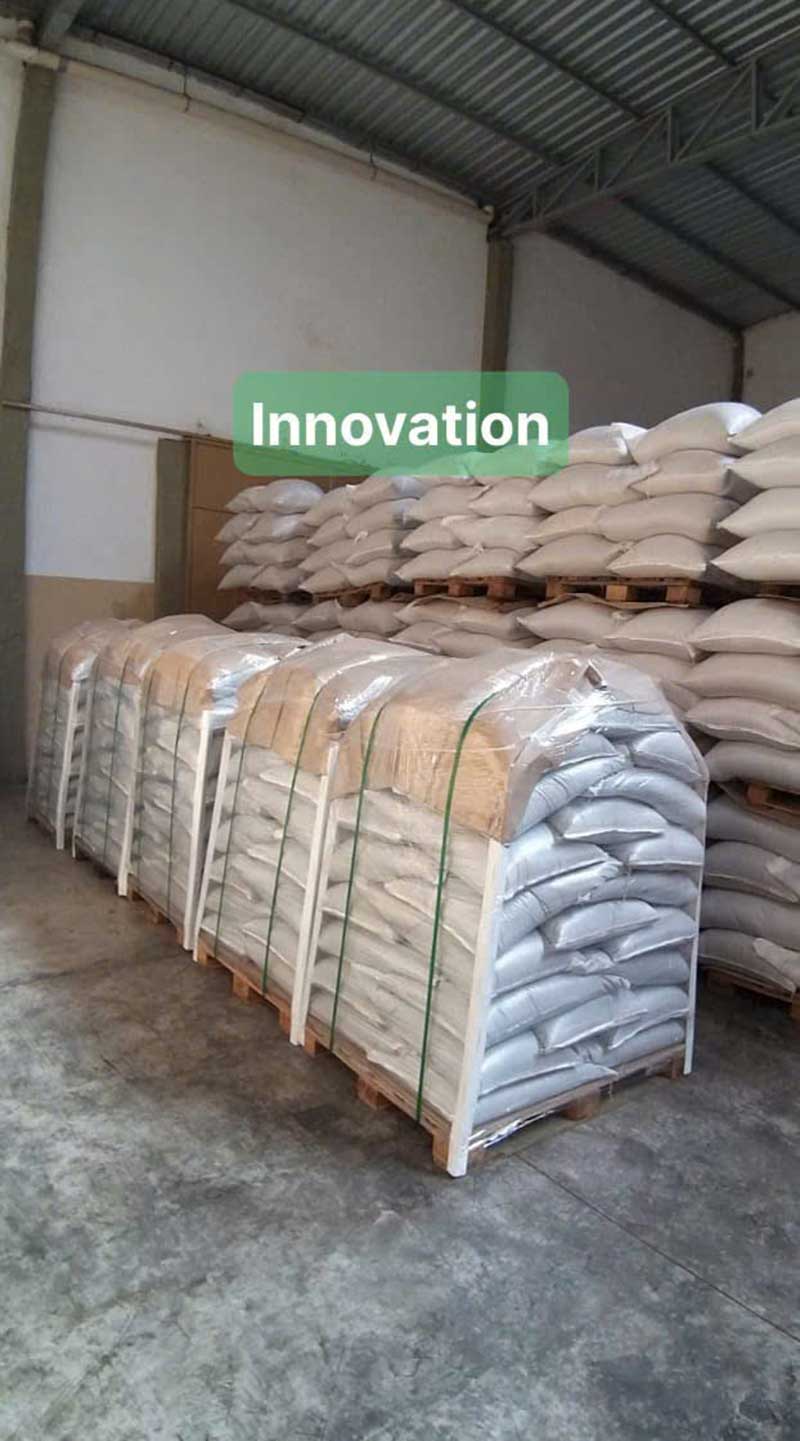 hạt chia bao 25kg lưu trữ trong kho