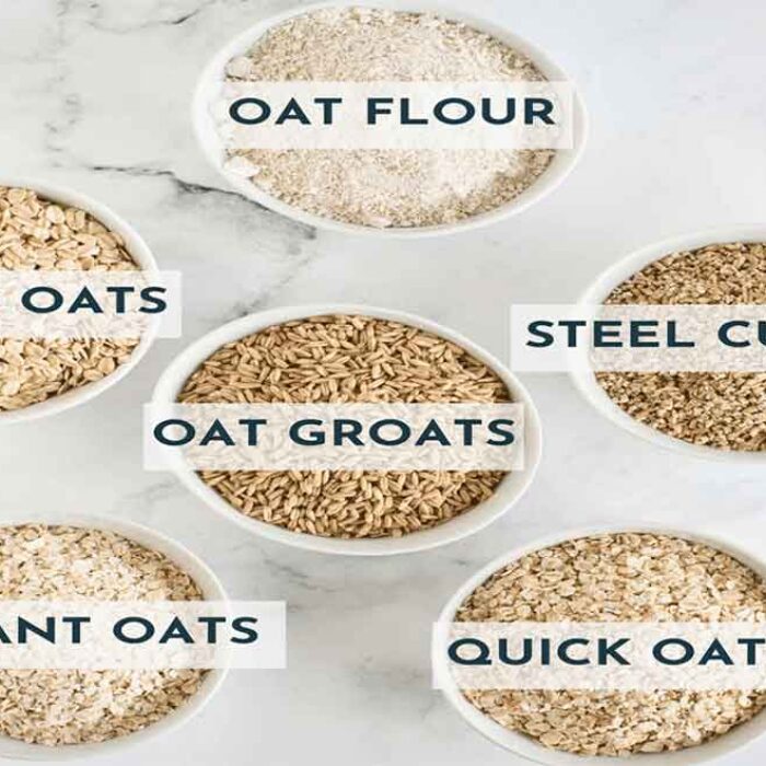 các loại yến mạch cơ bản