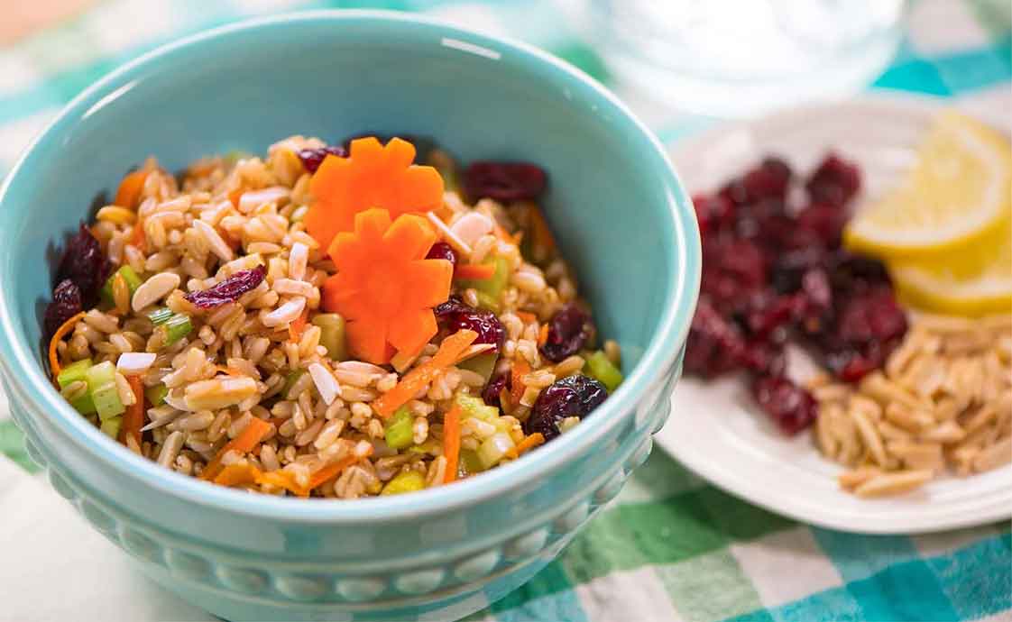 salad yến mạch nguyên hạt
